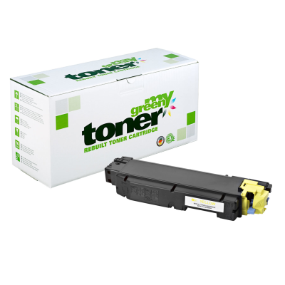 Rebuilttoner Quality - kompatibel zu Kyocera TK-5140Y, yellow, Seitenleistung ca. 10000