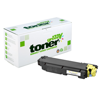Rebuilttoner Quality - kompatibel zu Kyocera TK-5150Y, yellow, Seitenleistung ca. 20000